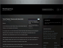 Tablet Screenshot of neoblogismus.de